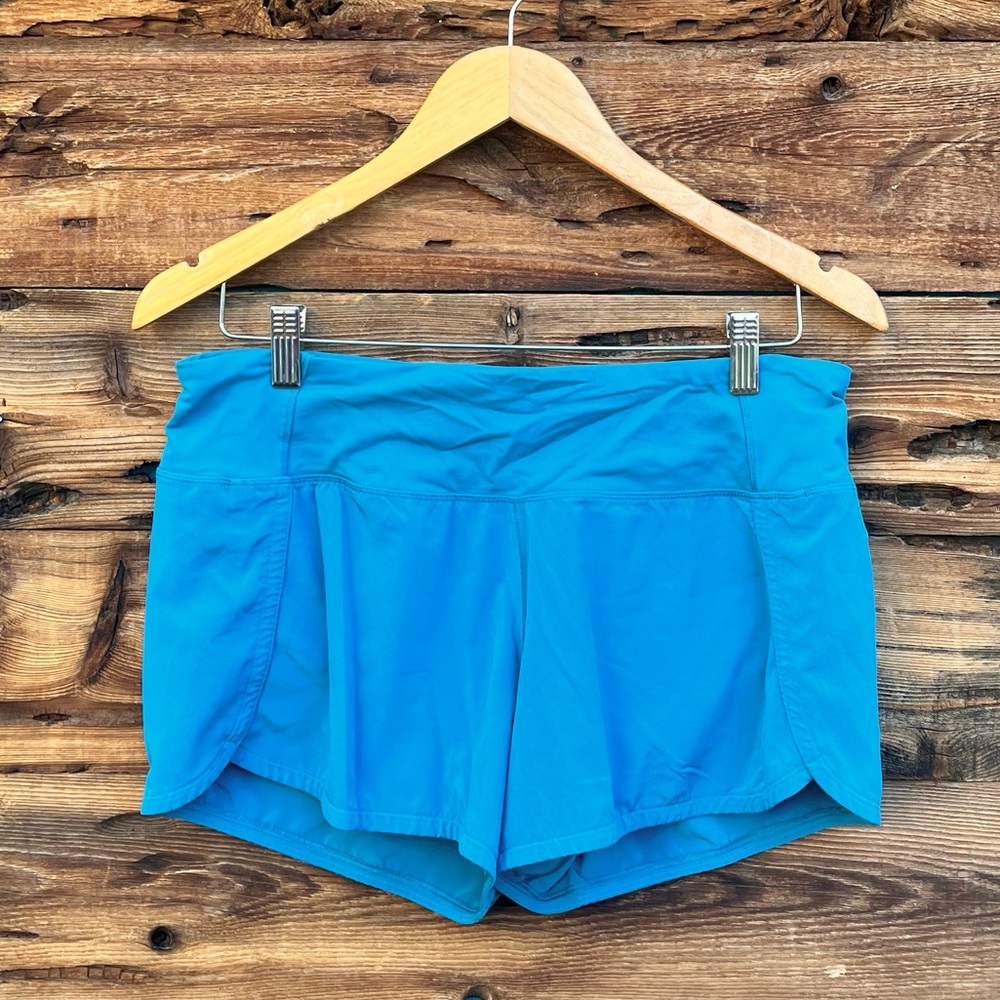 LULULEMON | Run Times Shorts II 3" Amalfi Blue Two Way Stretch Teal 8